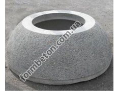 Формы для бетонного Вазона полусферы Ø 60 см