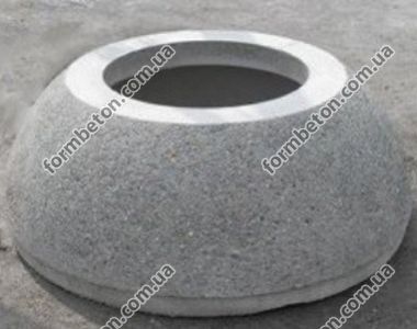Формы для бетонного Вазона полусферы Ø 60 см