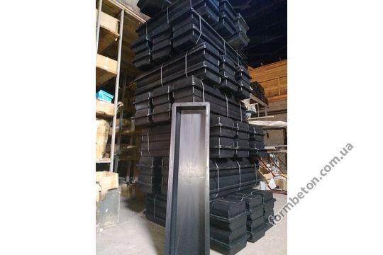 формы метровых бордюров 100х22х7,5 см